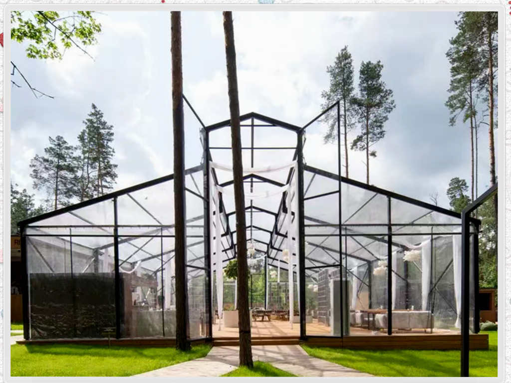 modern greenhouse , greenhouse for garden, steel structure
